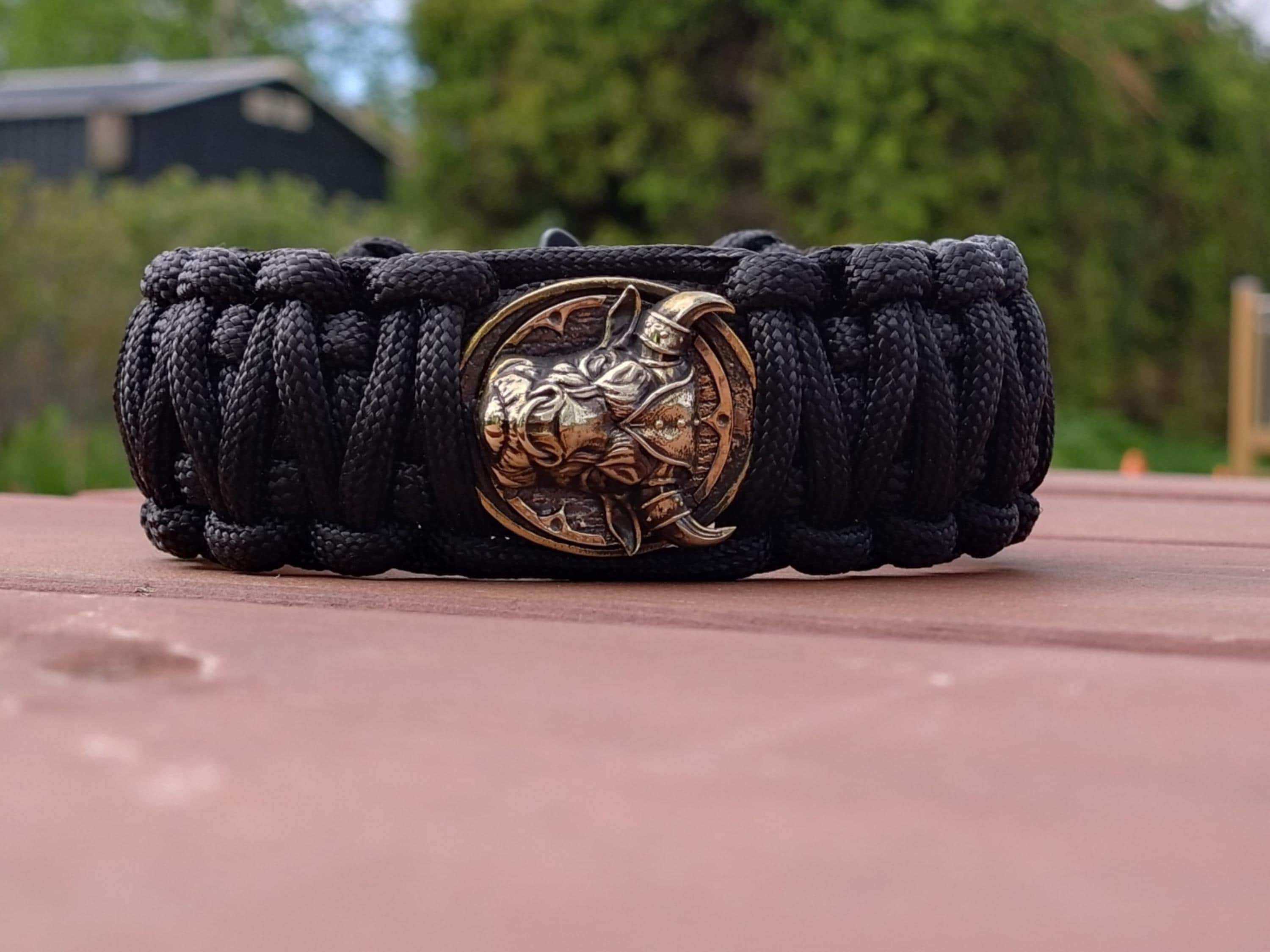 Bracciale Paracord Maschile, Rilascio Rapido Di Emergenza 550 - Foto 2