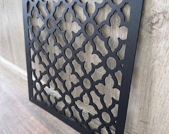 Cubiertas decorativas victorianas para rejillas de ventilación: Panel de ventilación personalizado