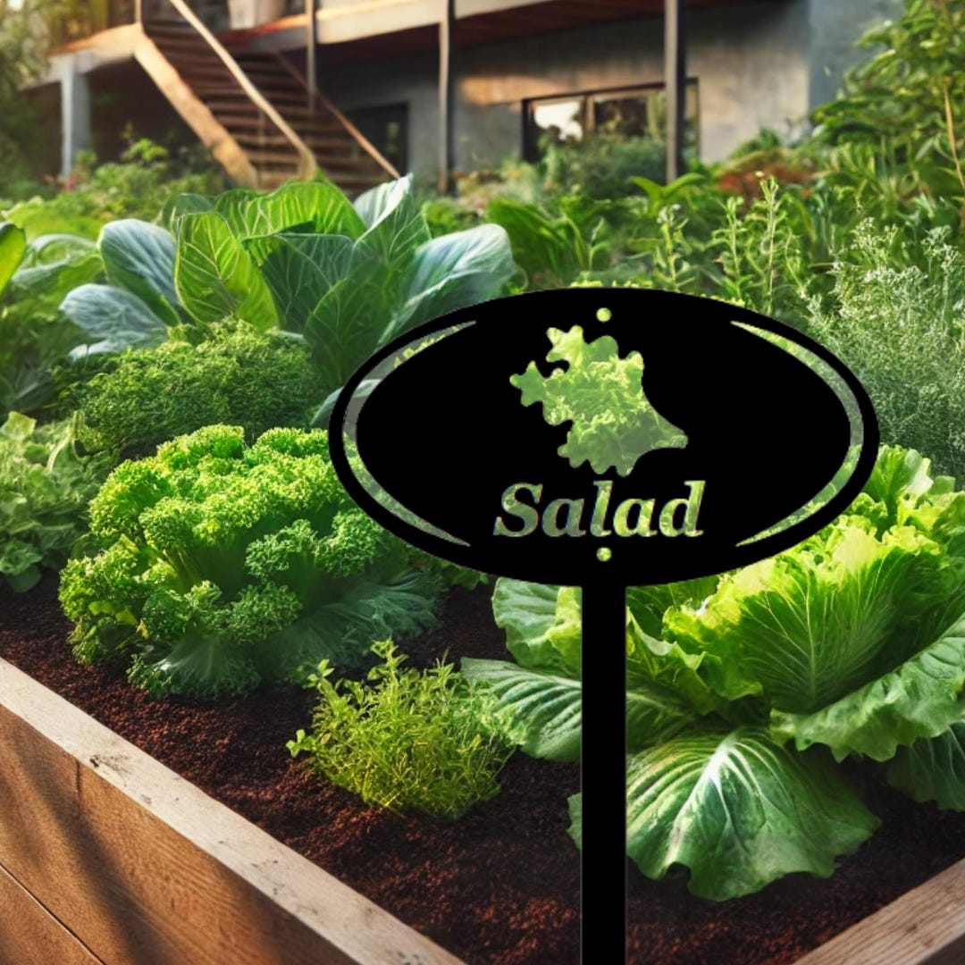 Metal Garden Signs Plant Marker Vegetable Herb Metal Garden Label metal-garden-signs-plant-marker-vegetable-herb-metal-garden-label