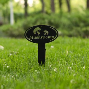 Vegetable Herb Markers Gardening Gift for Gardeners Metal Plant Tags Modern Outdoor Garden Stakes Home Yard Decor Plant Lover Gift Idea