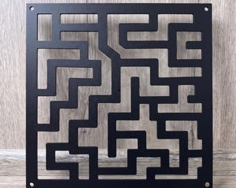 Cubierta geométrica para rejilla de ventilación: rejilla metálica para sistema de climatización totalmente personalizable.