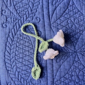 Lily of the Valley Crochet Bookmark
