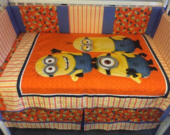 minion crib bedding