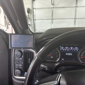 2020-2024 GMT T1XX  Edge CTS2 & CTS3 Monitor Tuner Mount Chevy Silverado GMC Sierra 1500, 2500, 3500
