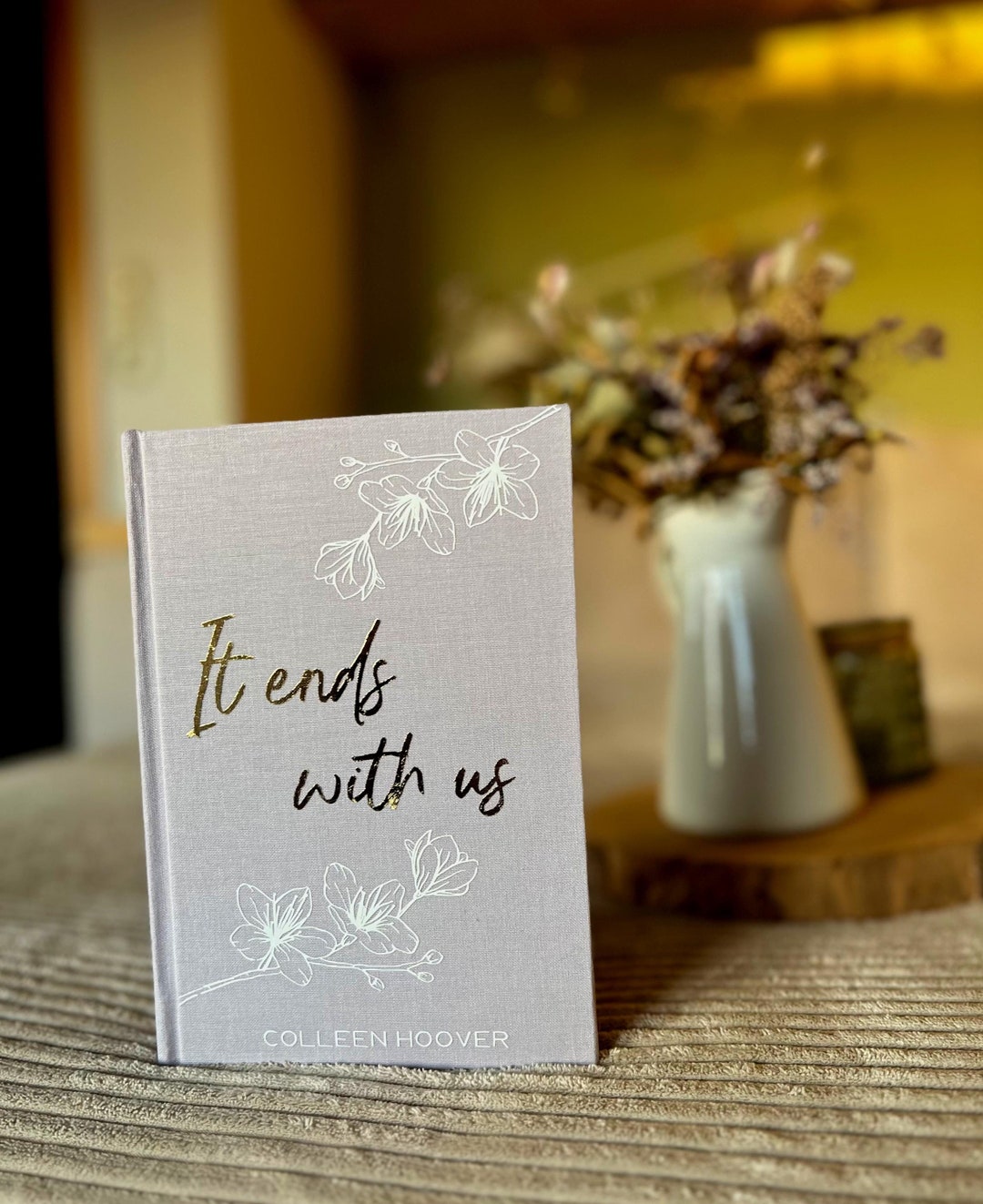 It Ends With Us Colleen Hoover Handmade Rebound Special Edition