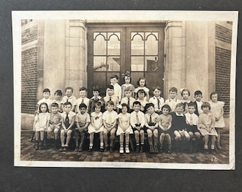 Class Photo 1920’s Elementary School