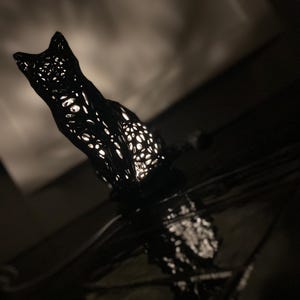 Magical Black Cat Night Light – Cozy LED Lamp for Cat Lovers, Cute Bedroom Decor & Unique Gift