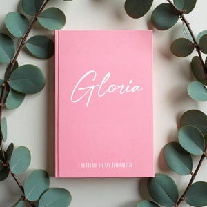 Cartas a mi hija: cuaderno con nombre personalizado, diario personalizado para mi querida hija, regalo de recuerdo para mamá primeriza, libro de recuerdos para baby shower