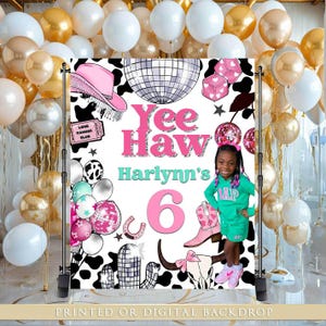 Rodeo 1st Birthday Backdrop| Western Banner| Cowboy backdrop | Cowgirl backdrop | Wild West Birthday I backdrop | Ranch Birthday Party
