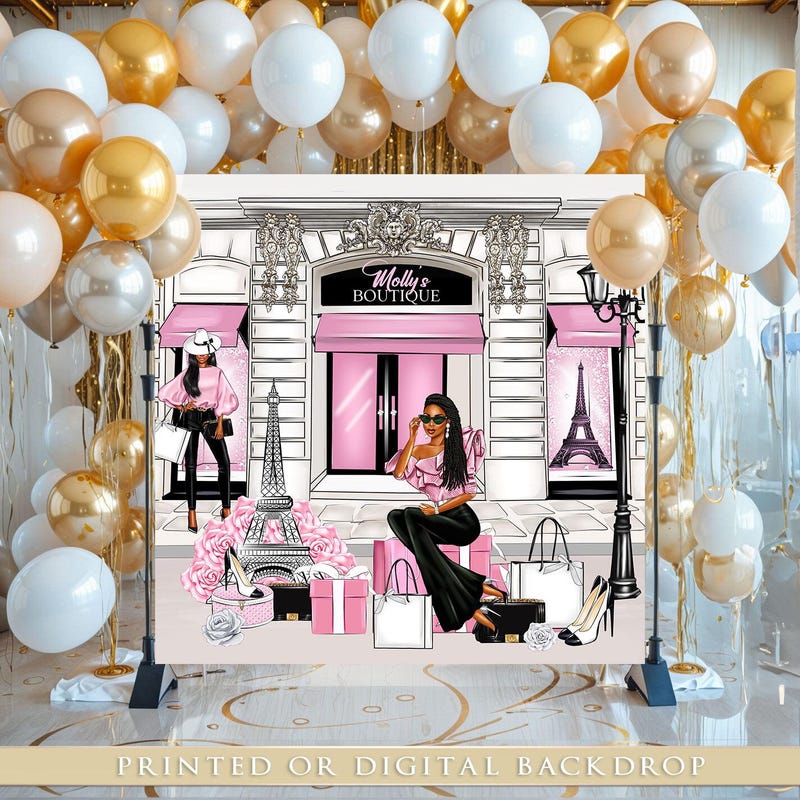 Chanel Backdrop - Etsy