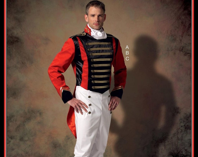 HISTORICAL MILITARY Ensemble-designer Costume Sewing Pattern-lined ...