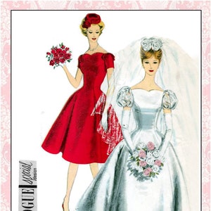 NEW Vintage Vogue Accessories Pattern V8374 Bridal Veils & Headpieces  Weddings