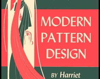 1942-Modern Pattern Design EBook-Flat Pattern Making-Sewing-Fashion-Design-Techniques-253 Pages-Digital Ebook Only NOT a Paper Book