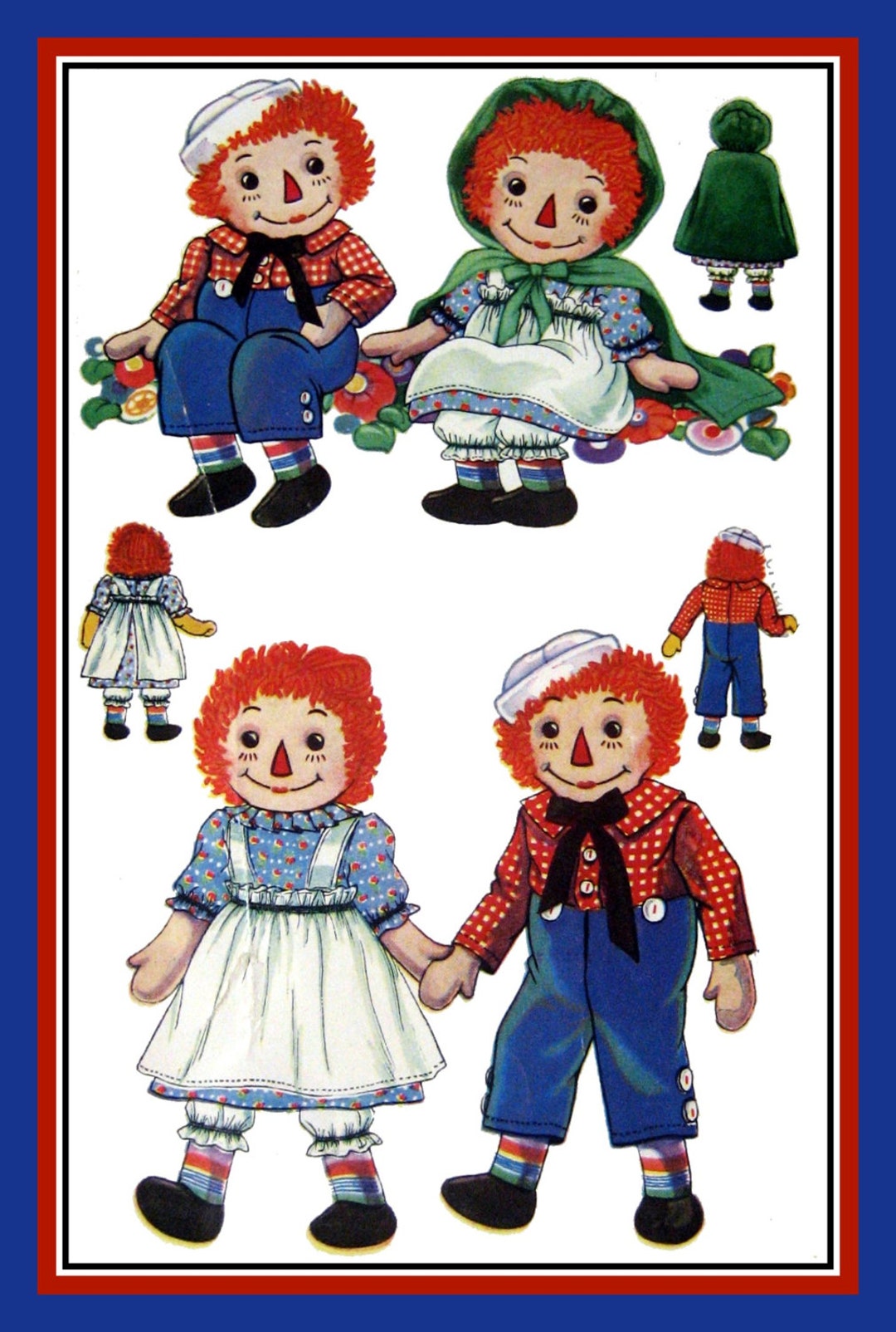 RAGGEDY ANN＆ANDY★ドール★まとめ売り★別売り可 Raggedy Ann and Andy 36