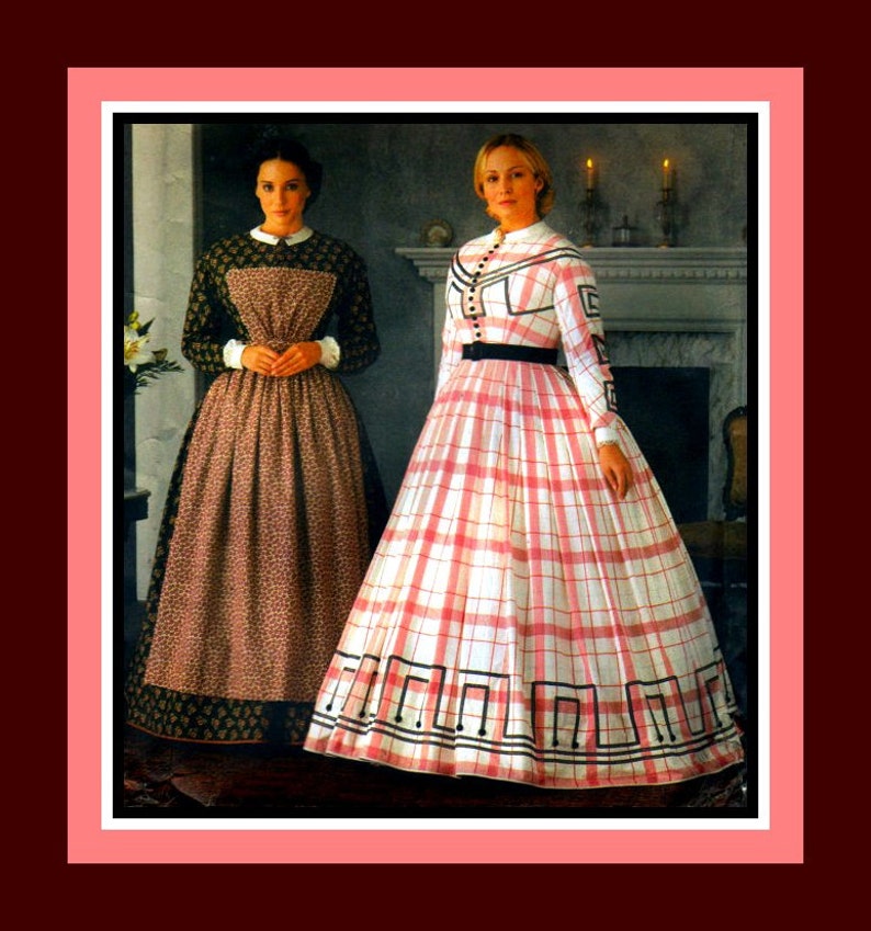 Victorian Ladies Afternoon Tea Gowndesigner Sewing Pattern Etsy