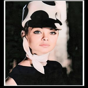 1960s-MOD HAT PATTERNS-Twelve Pattern Styles-Cloche-Turban-Helmet-Bicorne-Jockey Cap-Profile Brim-Derby-Digital Ebook-Instant Download
