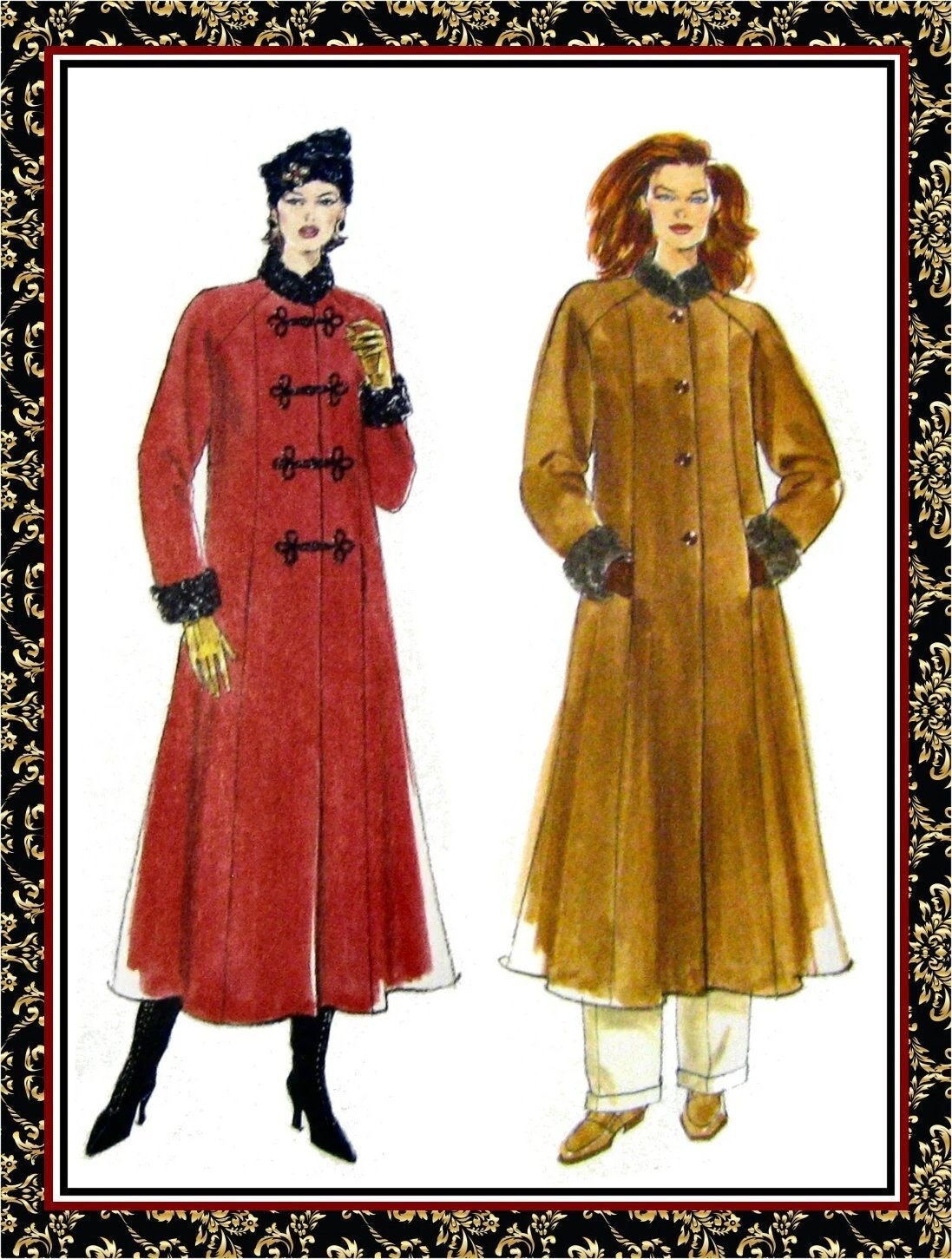 Russian Style Coat - Etsy