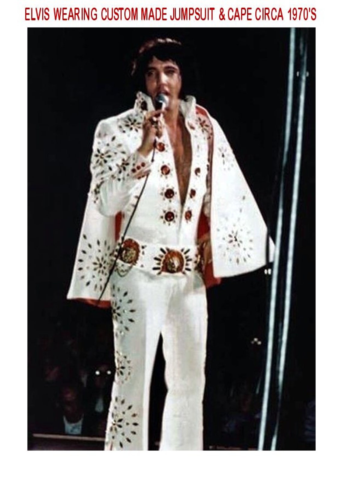 Vintage 1993ELVIS PRESLEY Jumpsuitcostume Sewing Pattern Etsy