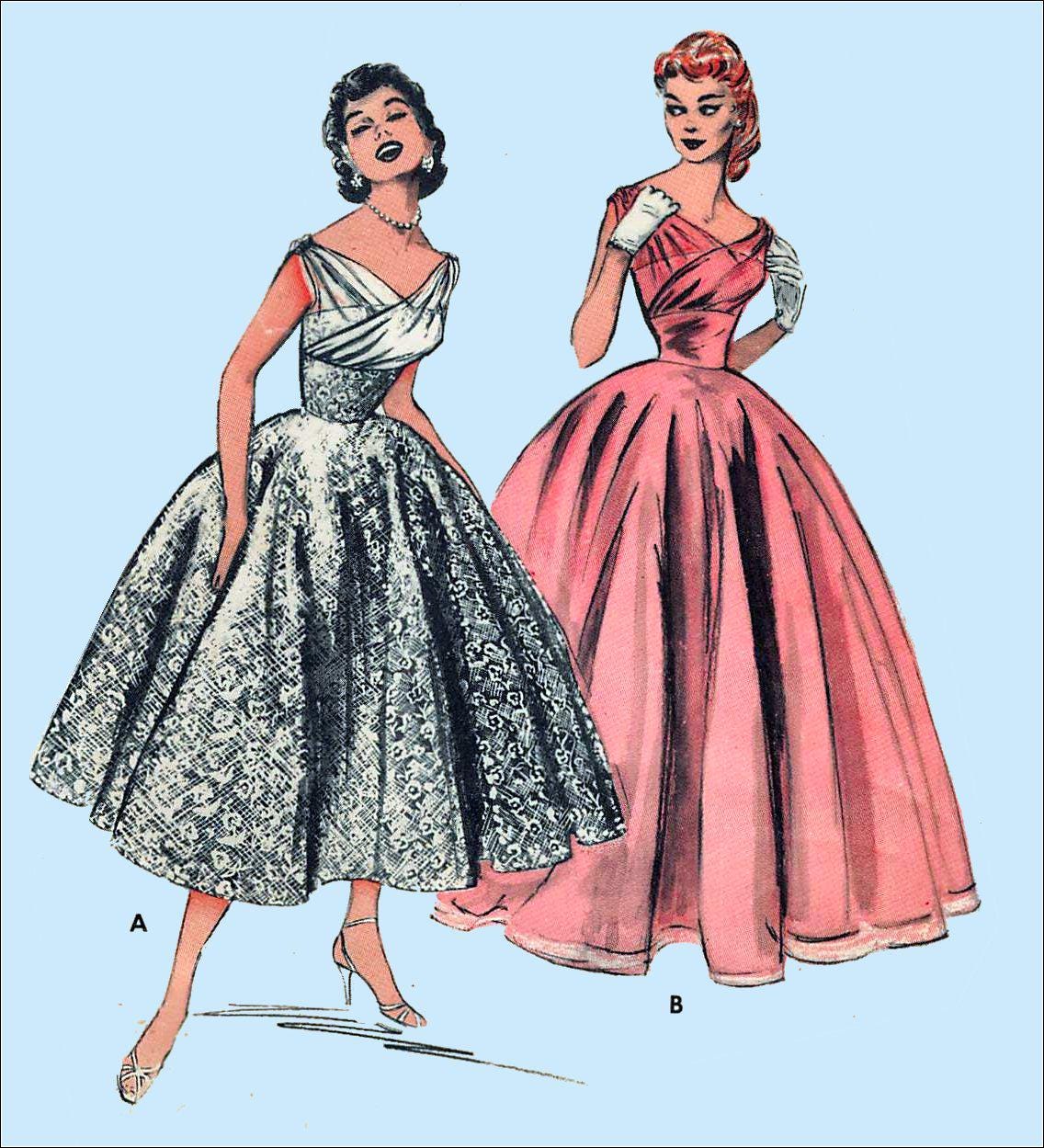 Bouffant Gown - Etsy