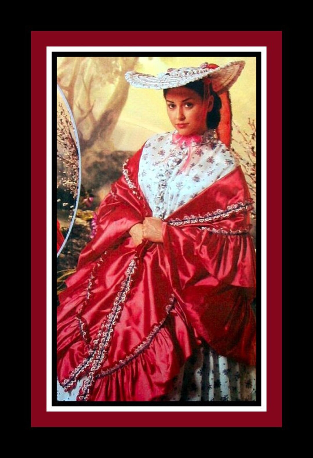 Lovely Southern Belle Garden Hat & Mantle Wrap sewing - Etsy