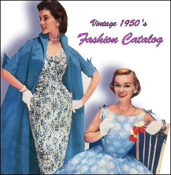 1950年代のレディースファッションカタログ - 140種類以上の素敵な