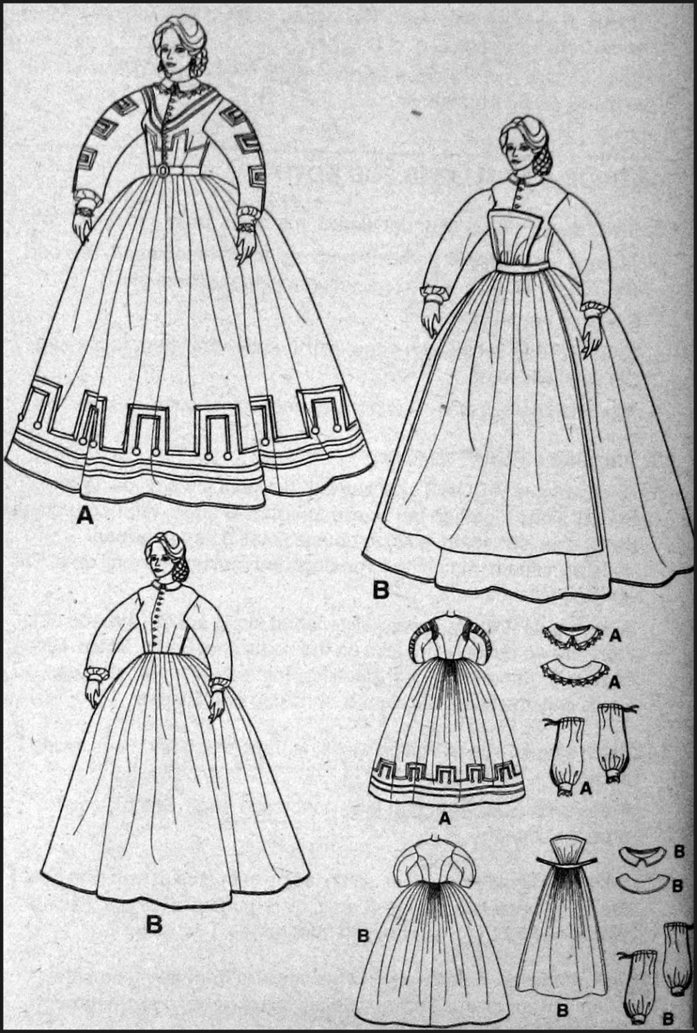 Victorian Ladies Afternoon Tea GownDesigner Sewing Pattern Etsy