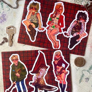 SILENT HILL Sticker Sheet 5 x 7