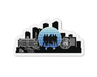 BSB Vegas Sphere Dye Cut Magnet