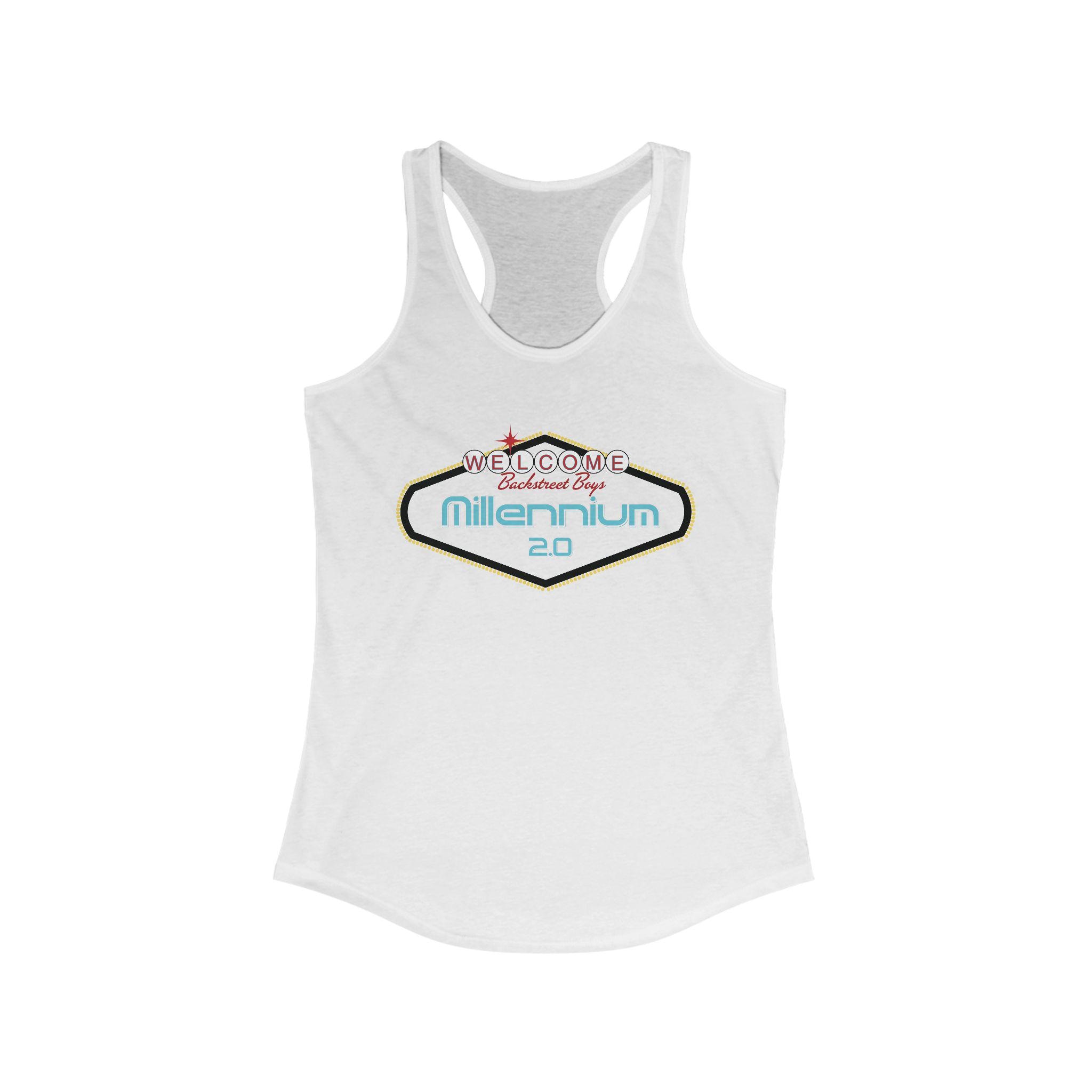 Las Vegas Welcome Backstreet Boys Millennium Racerback Tank