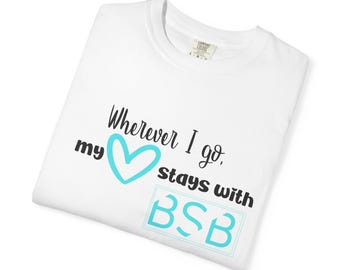 BSB Las Vegas Heart T-Shirt, Backstreet Boys Concert Apparel