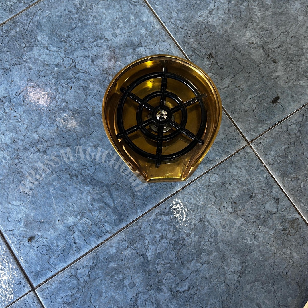 Unlacquered Brass Glass Rinser for Kitchen Sinks, Kitchen Sink ...