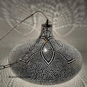 Pendant Light, Brass Antique chandelier, Vintage Morocco Light Fixtures, brass  Hanging Lamp shades-Moroccan Brass Chandelier