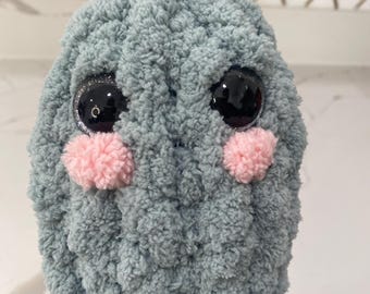 Chunky Hand-knit Pickle Plushy