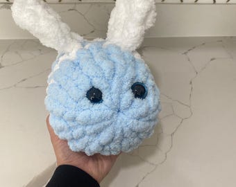 Chunky Hand-knit Winter Bee Plushy