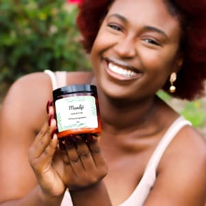 Super growth Hair Butter 100% organic ingredients by Mandji
