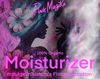 Organic Moisturizer for Glowing, Youthful Skin – Natural Deep Hydration, Anti-Aging, Collagen Boosting with Rosehip, Jojoba & Lavender Oils