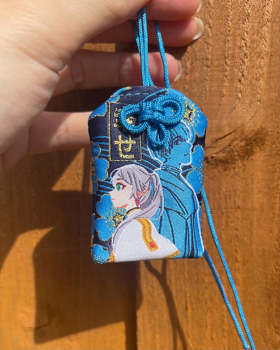 Sousou No Frieren Omamori Frieren and Himmel Japanese ‘Happiness’ lucky charm amulet