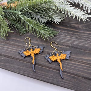 Tairn & Andarna Earrings | Fourth Wing