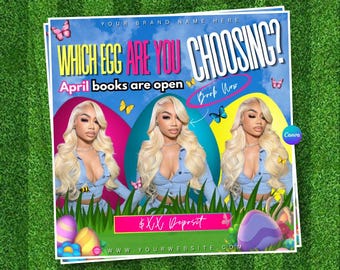 April booking flyer, April flyer