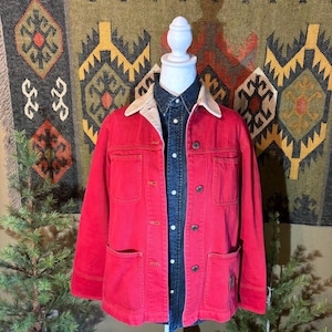 Vintage RED Ralph Lauren Barn Coat Size P/S