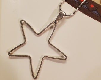 Sterling Silver Star Necklace