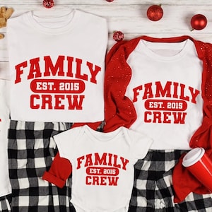 Matching Family Shirts, Christmas Crew Shirt, Family Christmas Pajamas, Family Christmas Shirts, Toddler Christmas Shirt, Christmas T Shirt