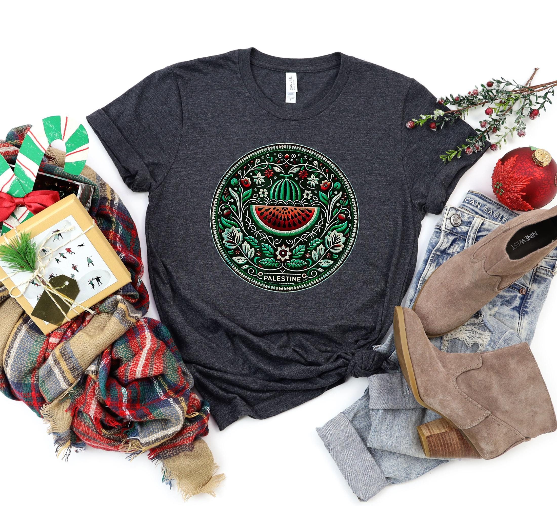 Palestine Solidarity Shirt, Palestine Solidarity Sweatshirt Save Gaza Shirt, Palestinian Flag Watermelon Symbol Freedom Shirt, Human Rights