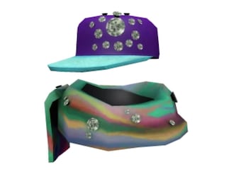Roblox DLC Ineffective Rockstar Disguise Hat Limited Edition