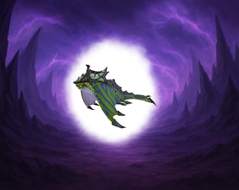 World of Warcraft DLC Coral Stalker Waveray Limited Edition *DIGITAL CODE* Worldwide - Coral-Stalker Waveray Flying Mount