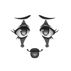 Roblox DLC Performing Mime Face Limited Edition *DIGITAL Code* Worldwide | Mime Face Makeup Toy Code Avatar Editor