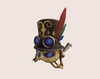 Roblox DLC Mardi Gras Steampunk Hat Limited Edition *DIGITAL Code