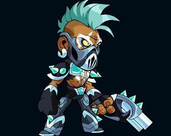 Brawlhalla | Metadev Barraza Skin *DIGITAL CODE* Worldwide | Brawlhalla Metadev Barraza Code Bundle | Brawlhalla Unique Weapons Pack