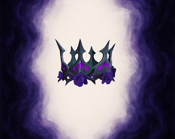 World of Warcraft WoW Crown of the Violet Rose Limited Edition *DIGITAL CODE* Worldwide - Crown of Flowers Queen Tiara | Rose Princess