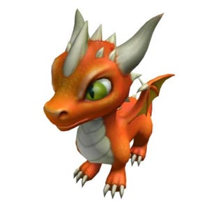 Roblox DLC Mini Orange Dragon Shoulder Pet Limited Edition *DIGITAL Code* Worldwide | Mini Orange Dragon Shoulder Pet Accessory Avatar